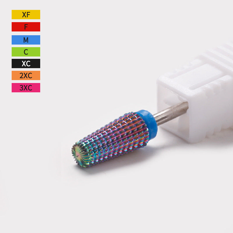 Metal Accessories Nail Polishing Drill Bit Unloading Light Therapy Nail Unloading Non-hot Nail Art Tungsten Steel Grinding Head
