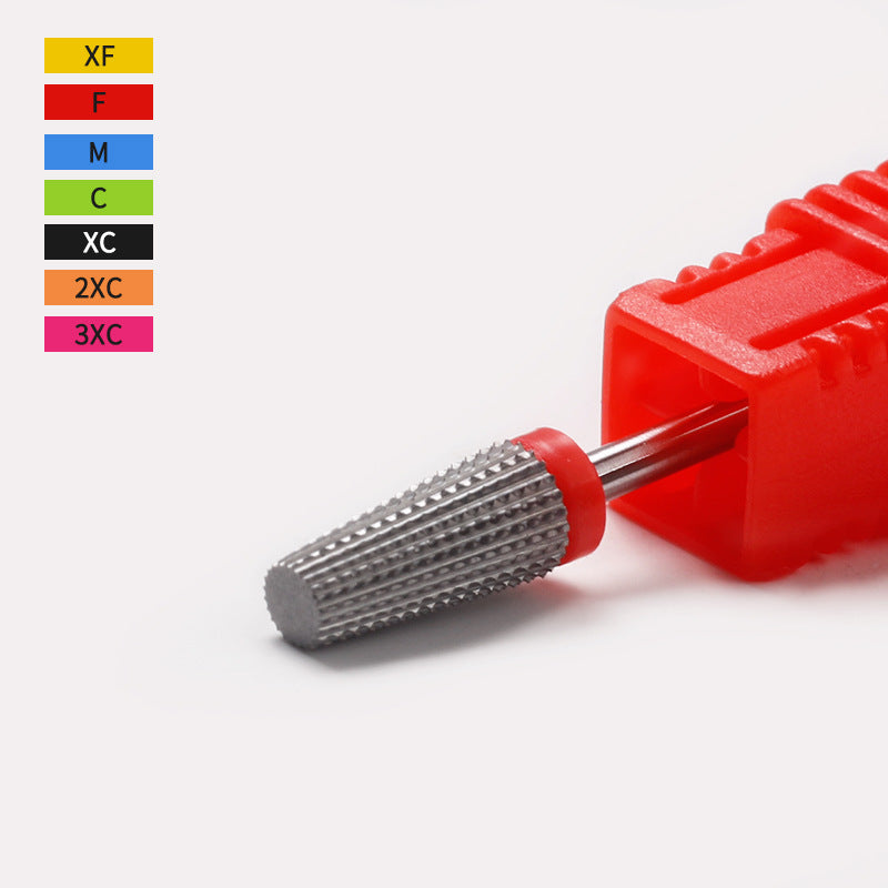 Metal Accessories Nail Polishing Drill Bit Unloading Light Therapy Nail Unloading Non-hot Nail Art Tungsten Steel Grinding Head