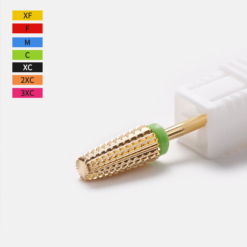 Metal Accessories Nail Polishing Drill Bit Unloading Light Therapy Nail Unloading Non-hot Nail Art Tungsten Steel Grinding Head