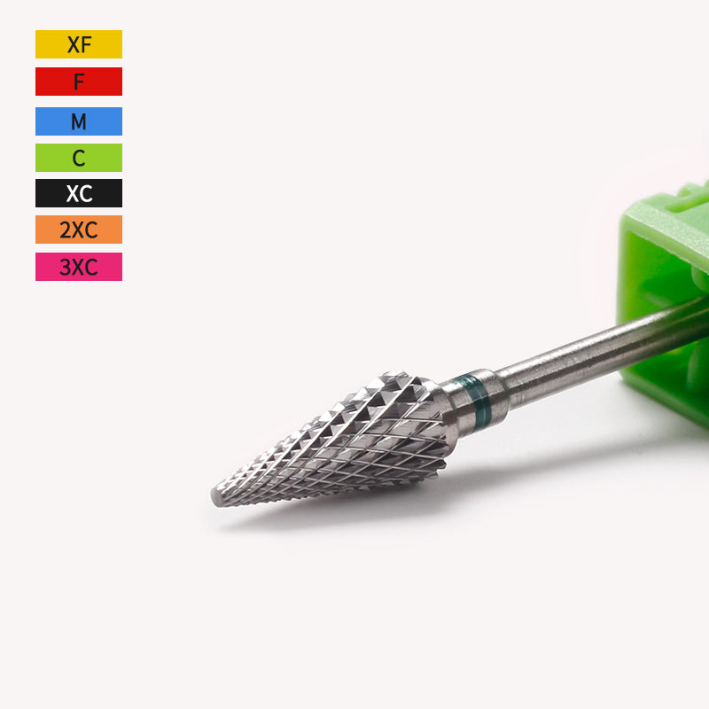Metal Accessories Nail Polishing Drill Bit Unloading Light Therapy Nail Unloading Non-hot Nail Art Tungsten Steel Grinding Head