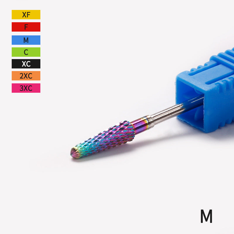 Metal Accessories Nail Polishing Drill Bit Unloading Light Therapy Nail Unloading Non-hot Nail Art Tungsten Steel Grinding Head