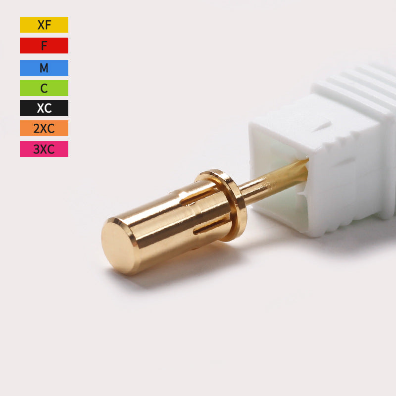 Metal Accessories Nail Polishing Drill Bit Unloading Light Therapy Nail Unloading Non-hot Nail Art Tungsten Steel Grinding Head