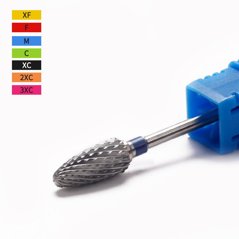 Metal Accessories Nail Polishing Drill Bit Unloading Light Therapy Nail Unloading Non-hot Nail Art Tungsten Steel Grinding Head