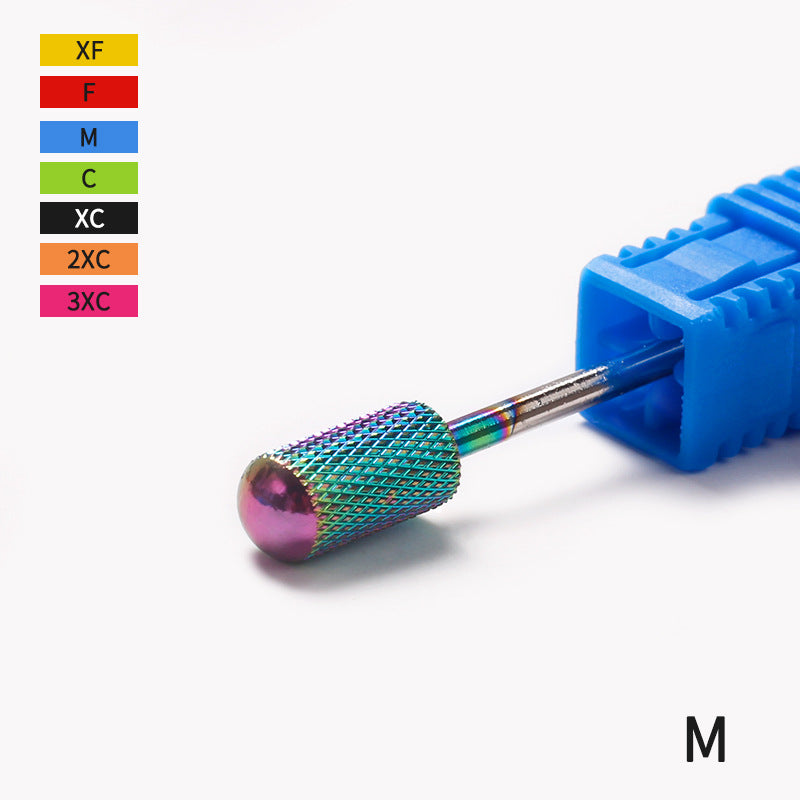 Metal Accessories Nail Polishing Drill Bit Unloading Light Therapy Nail Unloading Non-hot Nail Art Tungsten Steel Grinding Head