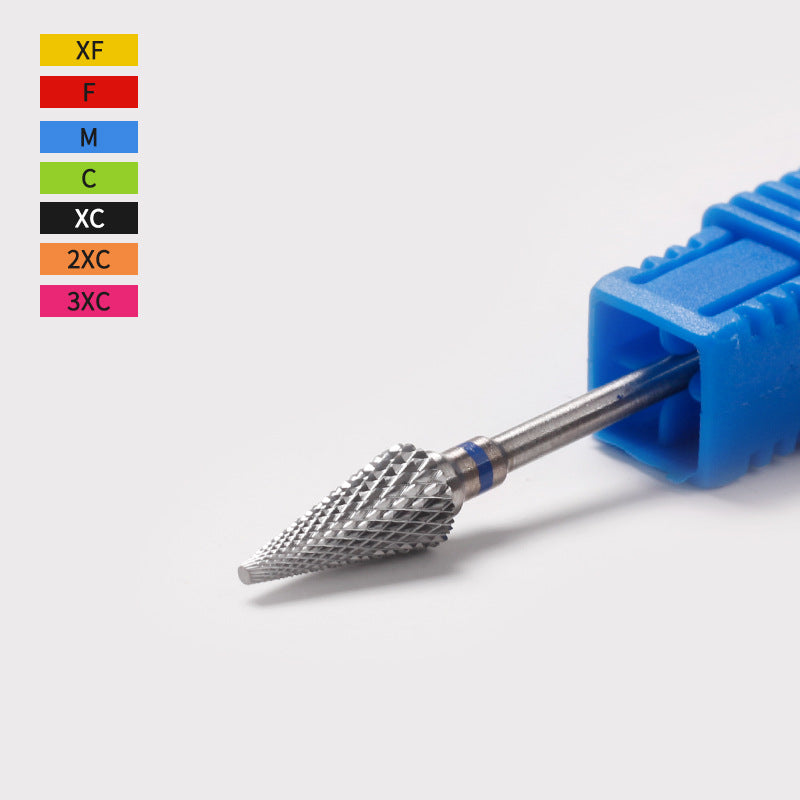 Metal Accessories Nail Polishing Drill Bit Unloading Light Therapy Nail Unloading Non-hot Nail Art Tungsten Steel Grinding Head