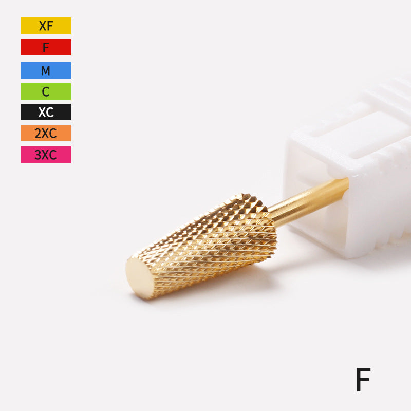 Metal Accessories Nail Polishing Drill Bit Unloading Light Therapy Nail Unloading Non-hot Nail Art Tungsten Steel Grinding Head