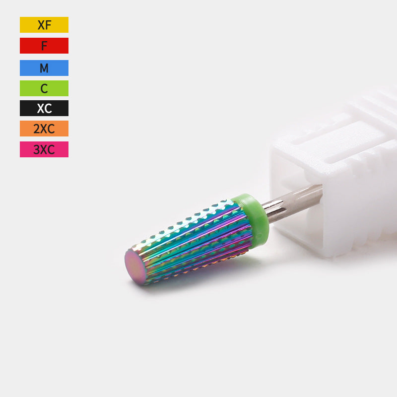 Metal Accessories Nail Polishing Drill Bit Unloading Light Therapy Nail Unloading Non-hot Nail Art Tungsten Steel Grinding Head