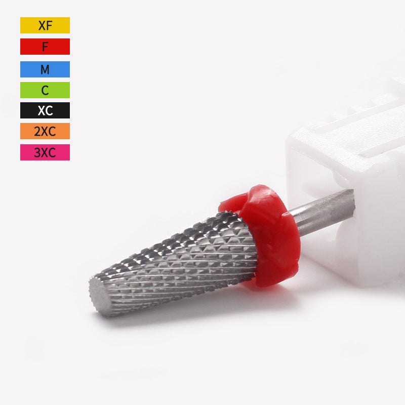 Metal Accessories Nail Polishing Drill Bit Unloading Light Therapy Nail Unloading Non-hot Nail Art Tungsten Steel Grinding Head