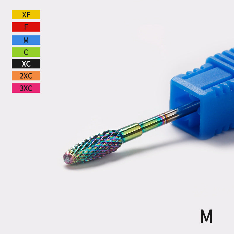 Metal Accessories Nail Polishing Drill Bit Unloading Light Therapy Nail Unloading Non-hot Nail Art Tungsten Steel Grinding Head