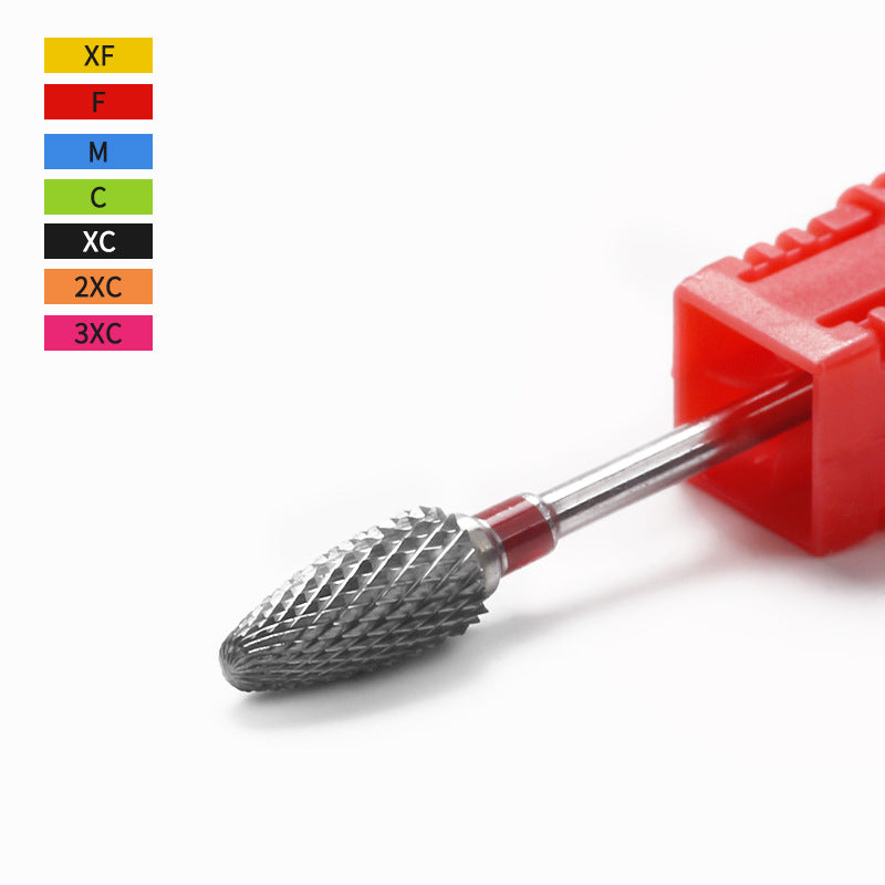 Metal Accessories Nail Polishing Drill Bit Unloading Light Therapy Nail Unloading Non-hot Nail Art Tungsten Steel Grinding Head