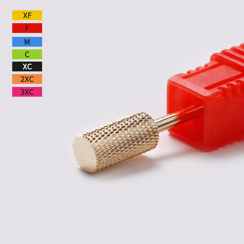 Metal Accessories Nail Polishing Drill Bit Unloading Light Therapy Nail Unloading Non-hot Nail Art Tungsten Steel Grinding Head