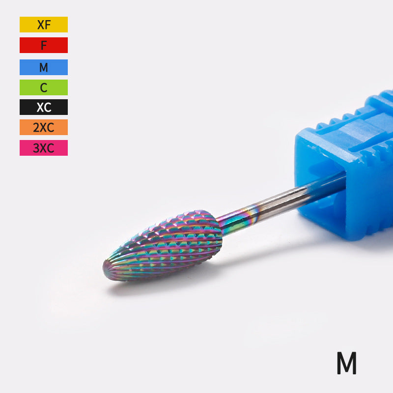 Metal Accessories Nail Polishing Drill Bit Unloading Light Therapy Nail Unloading Non-hot Nail Art Tungsten Steel Grinding Head