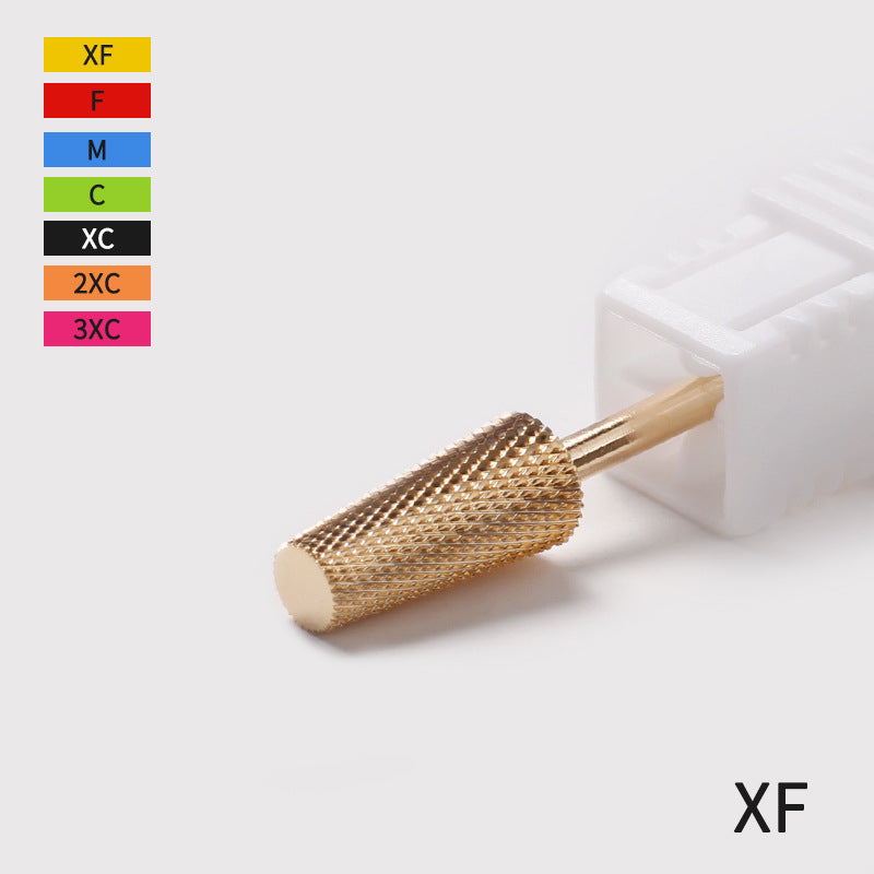 Metal Accessories Nail Polishing Drill Bit Unloading Light Therapy Nail Unloading Non-hot Nail Art Tungsten Steel Grinding Head