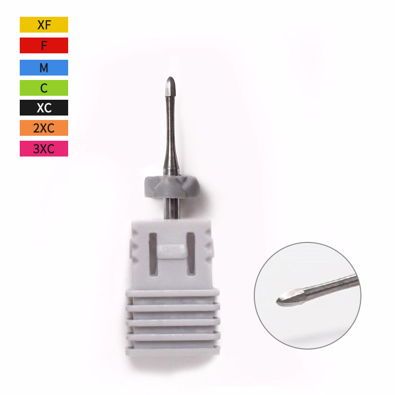 Metal Accessories Nail Polishing Drill Bit Unloading Light Therapy Nail Unloading Non-hot Nail Art Tungsten Steel Grinding Head