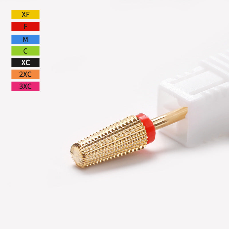 Metal Accessories Nail Polishing Drill Bit Unloading Light Therapy Nail Unloading Non-hot Nail Art Tungsten Steel Grinding Head