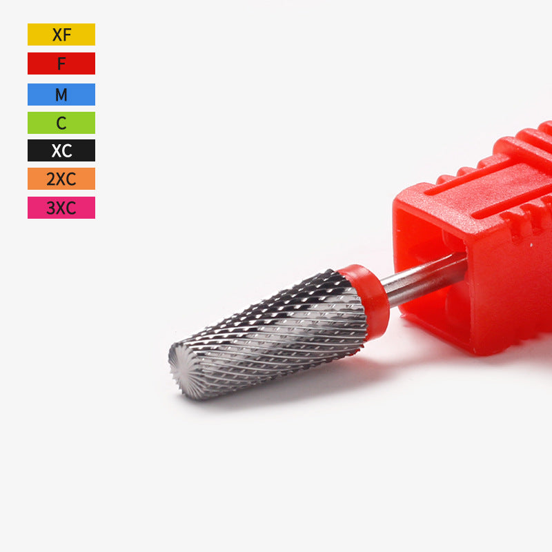 Metal Accessories Nail Polishing Drill Bit Unloading Light Therapy Nail Unloading Non-hot Nail Art Tungsten Steel Grinding Head