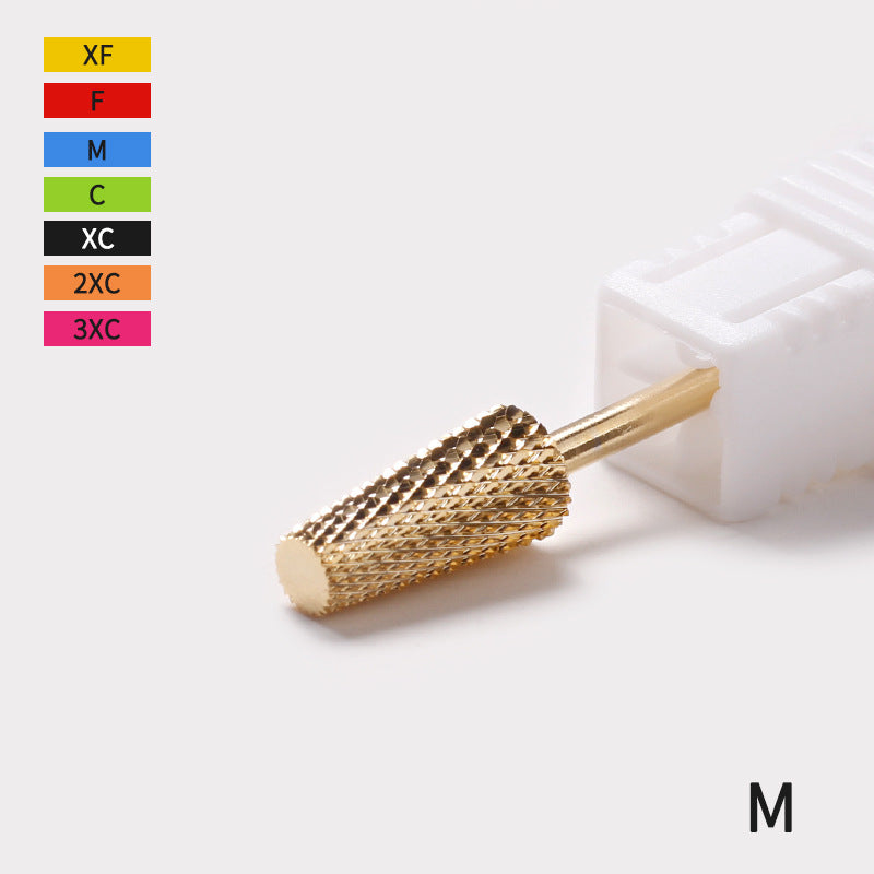 Metal Accessories Nail Polishing Drill Bit Unloading Light Therapy Nail Unloading Non-hot Nail Art Tungsten Steel Grinding Head