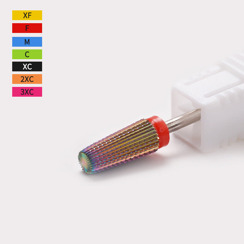 Metal Accessories Nail Polishing Drill Bit Unloading Light Therapy Nail Unloading Non-hot Nail Art Tungsten Steel Grinding Head