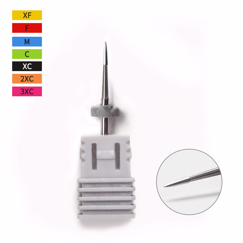 Metal Accessories Nail Polishing Drill Bit Unloading Light Therapy Nail Unloading Non-hot Nail Art Tungsten Steel Grinding Head