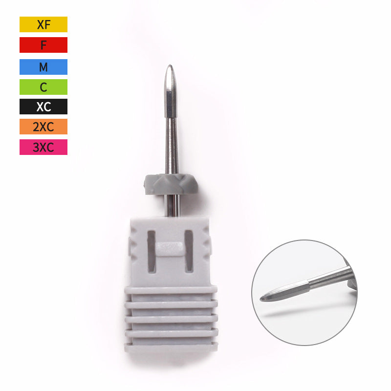Metal Accessories Nail Polishing Drill Bit Unloading Light Therapy Nail Unloading Non-hot Nail Art Tungsten Steel Grinding Head