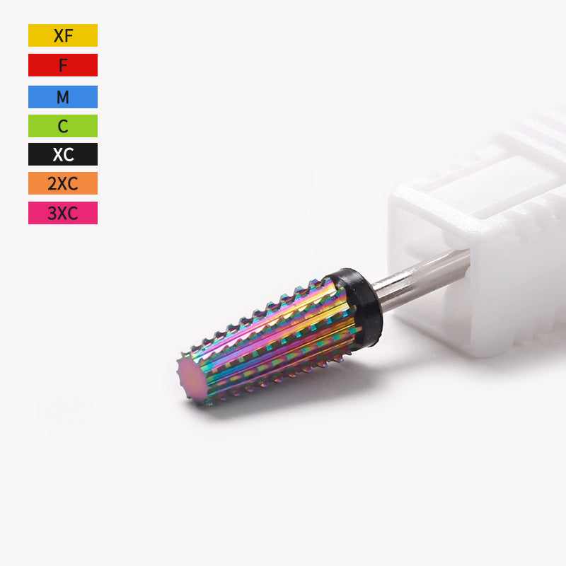 Metal Accessories Nail Polishing Drill Bit Unloading Light Therapy Nail Unloading Non-hot Nail Art Tungsten Steel Grinding Head
