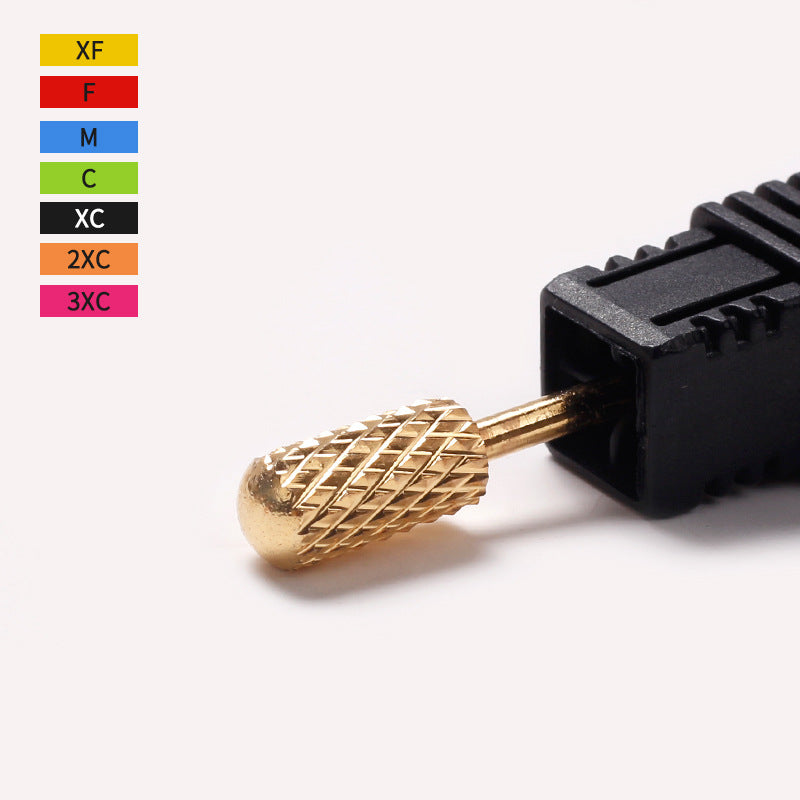 Metal Accessories Nail Polishing Drill Bit Unloading Light Therapy Nail Unloading Non-hot Nail Art Tungsten Steel Grinding Head