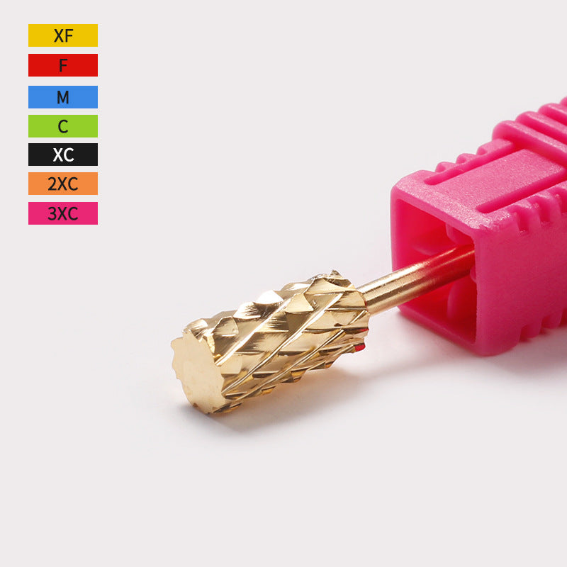 Metal Accessories Nail Polishing Drill Bit Unloading Light Therapy Nail Unloading Non-hot Nail Art Tungsten Steel Grinding Head