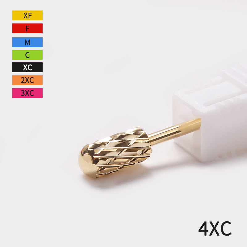 Metal Accessories Nail Polishing Drill Bit Unloading Light Therapy Nail Unloading Non-hot Nail Art Tungsten Steel Grinding Head