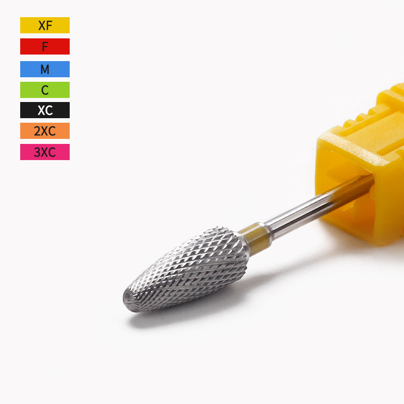Metal Accessories Nail Polishing Drill Bit Unloading Light Therapy Nail Unloading Non-hot Nail Art Tungsten Steel Grinding Head