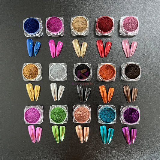 Magic Effect Coating Nail acrylic Chrome Mirror Powder