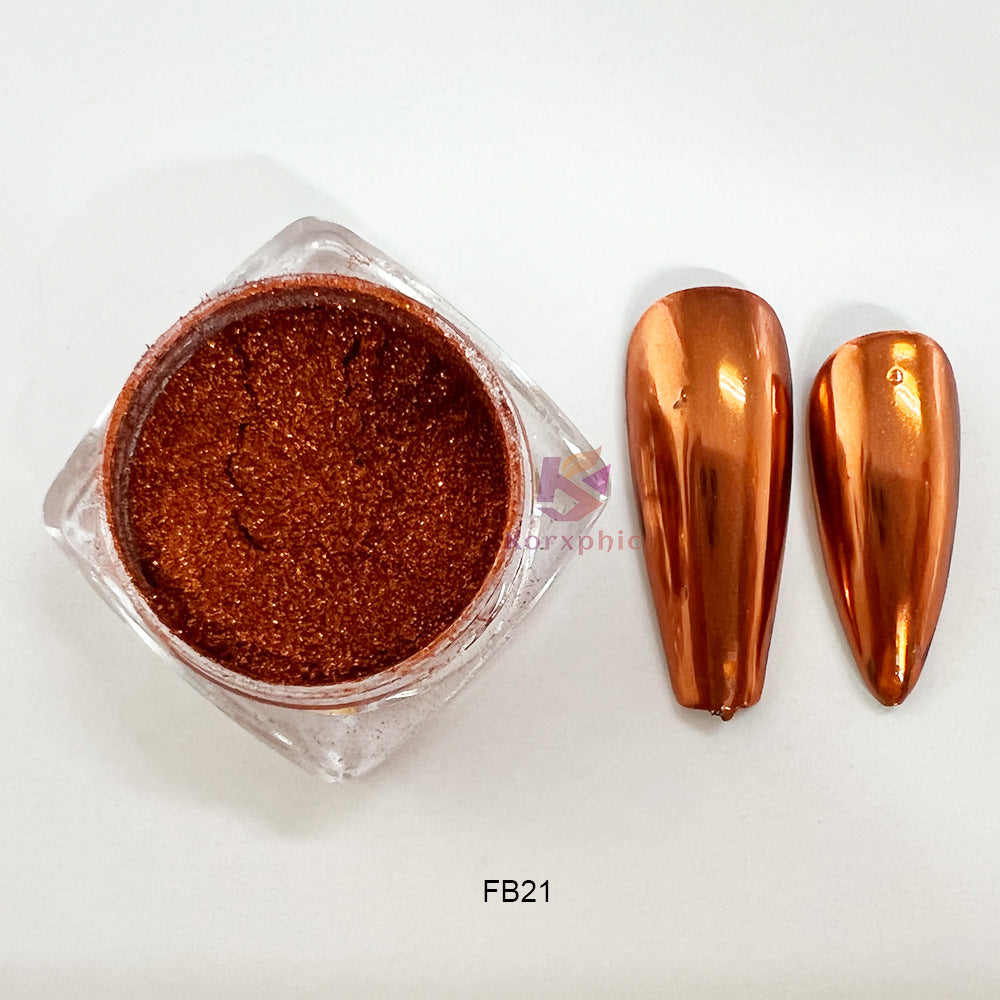Magic Effect Coating Nail acrylic Chrome Mirror Powder