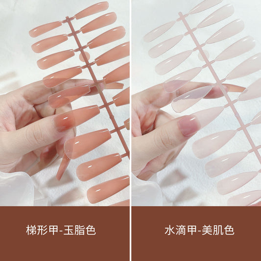 FTMB001 Colorful nail tips, Press on nails, seamless nails, ballet nails, glossy nail patches, 240 pieces