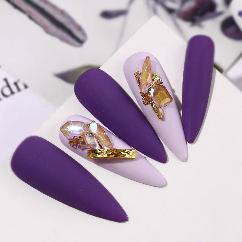 FDMA004 Crystal flat bottom diamonds, 50 mixed nail art AB diamonds, accessories, flat bottom mixed diamonds, nail art accessories