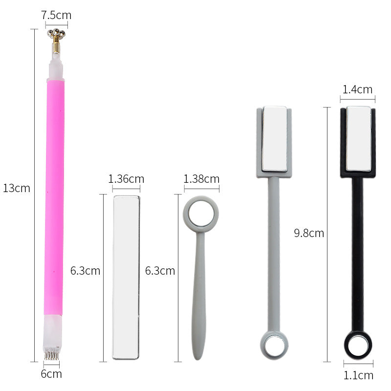 FGMA007 Nail Art Tools, New Cat's Eye Magnet Nail Polish Glue, Fancy Multi-function,  Cat's Eye Magnet Pen
