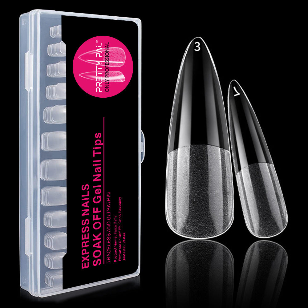 FTMA015 Top Rated Translucent, Semi-matte Soft Gel Nail Tips in stock