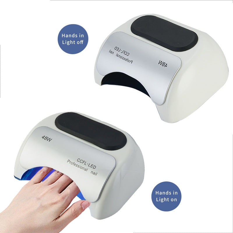 FNL016 Smart nail phototherapy machine, three-speed adjustable LED nail lamp, dual light source nail phototherapy lamp