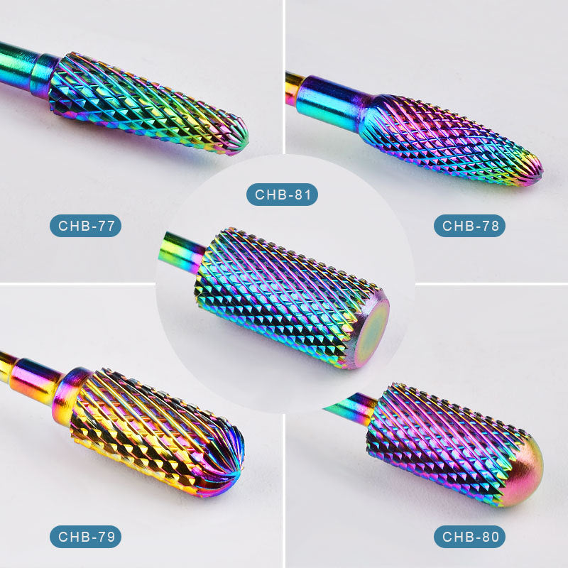FMT016 Electroplated tungsten steel alloy drill bits Tungsten steel plated color drill bits grinding machine accessories