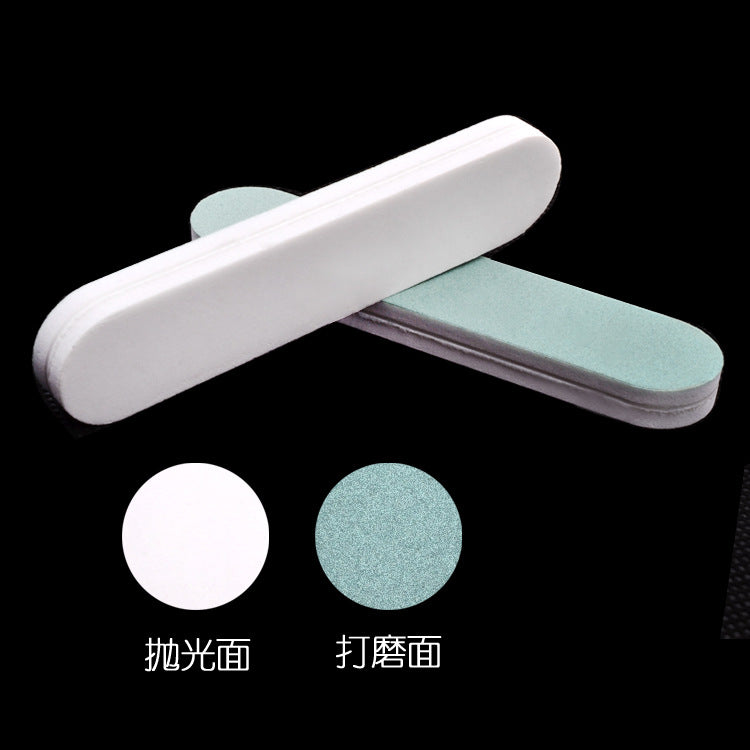 FGMA011 Nail Sponge Polishing Strip, Nail Repair and Polishing Strip, Nail Rubbing Strip, Mini Type Available on Both Sides