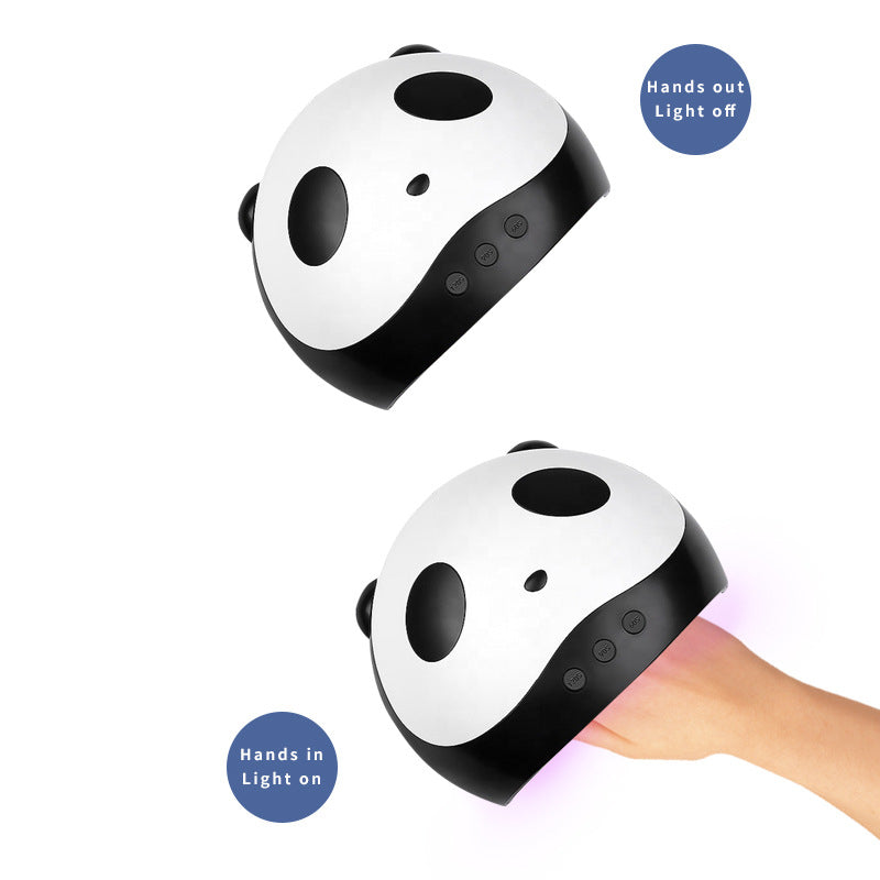 FNL014 Panda nail lamp, 36w dual light source LED nail lamp, creative nail lamp uvled nail curing lamp