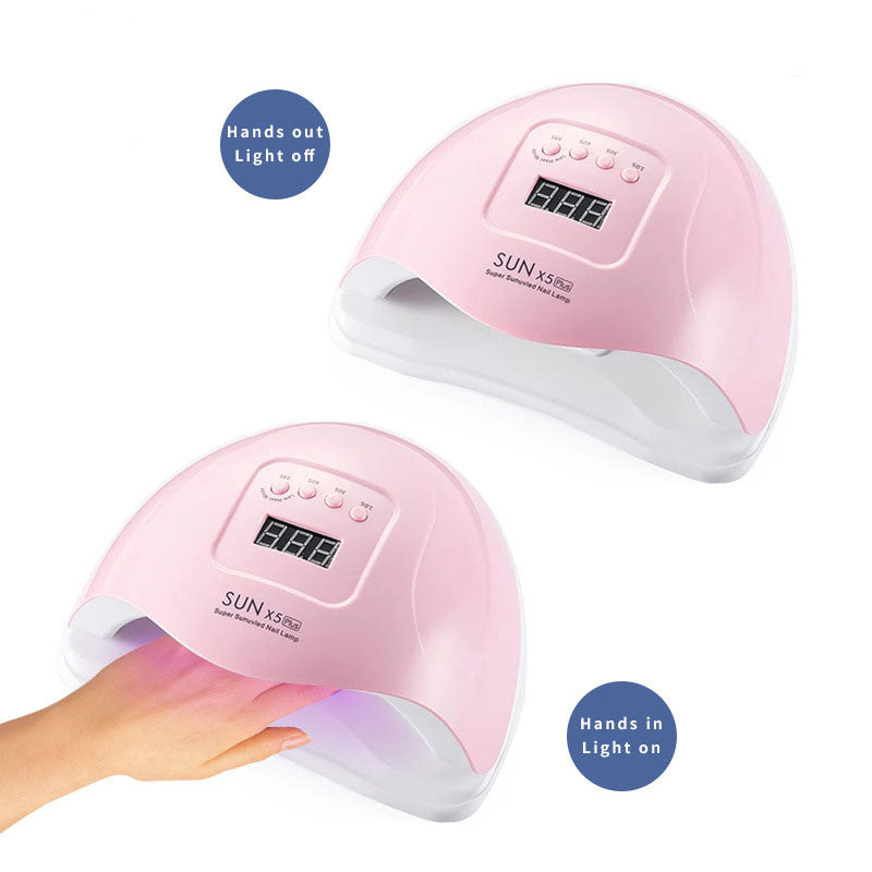 FNL001 sunx5plus manicure lamp, 80W high-power manicure machine phototherapy lamp, nail quick-drying LED Lamp