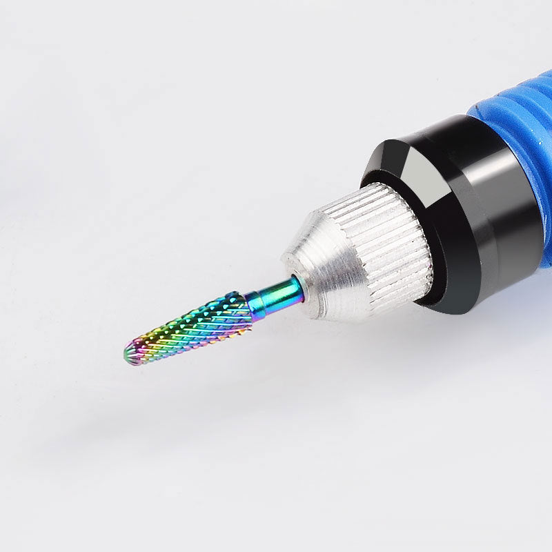 FMT016 Electroplated tungsten steel alloy drill bits Tungsten steel plated color drill bits grinding machine accessories