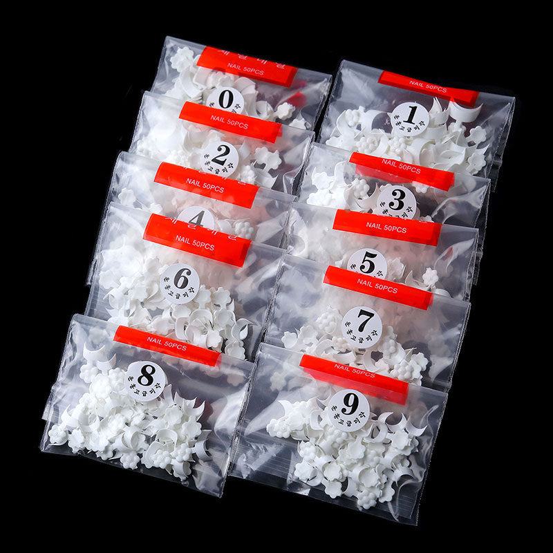 FTMC008 500pcs French Nail Tips in stock