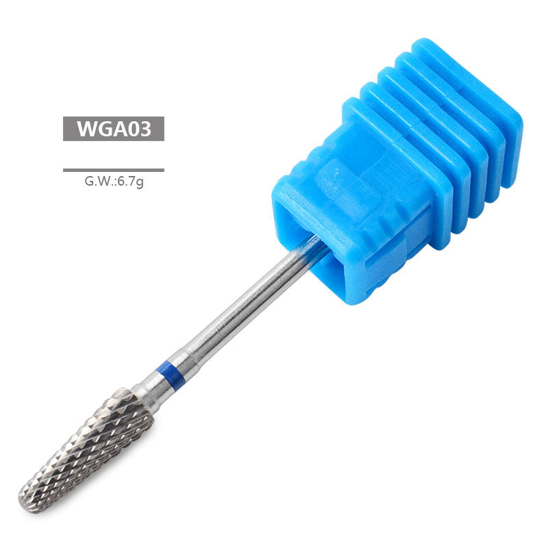 FMT011 Tungsten steel Drill Bits Blue label tungsten steel drill bit Electric nail polisher Armor removal tool