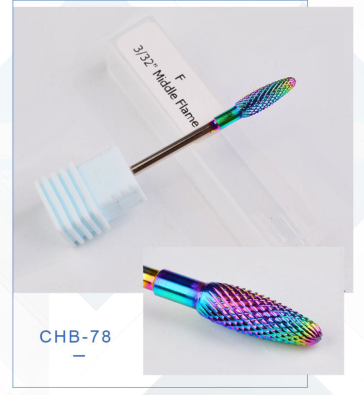 FMT016 Electroplated tungsten steel alloy drill bits Tungsten steel plated color drill bits grinding machine accessories