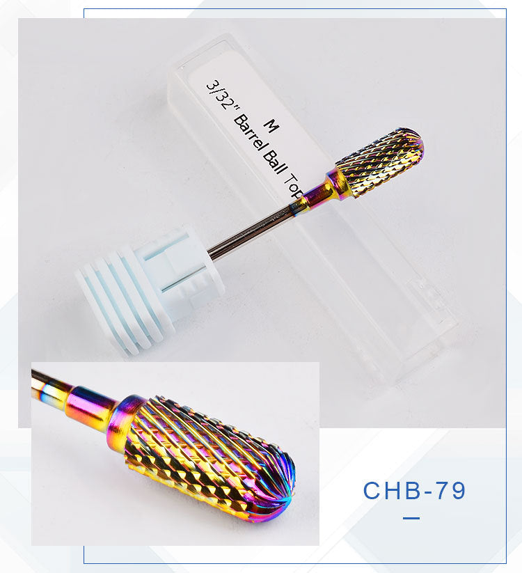 FMT016 Electroplated tungsten steel alloy drill bits Tungsten steel plated color drill bits grinding machine accessories