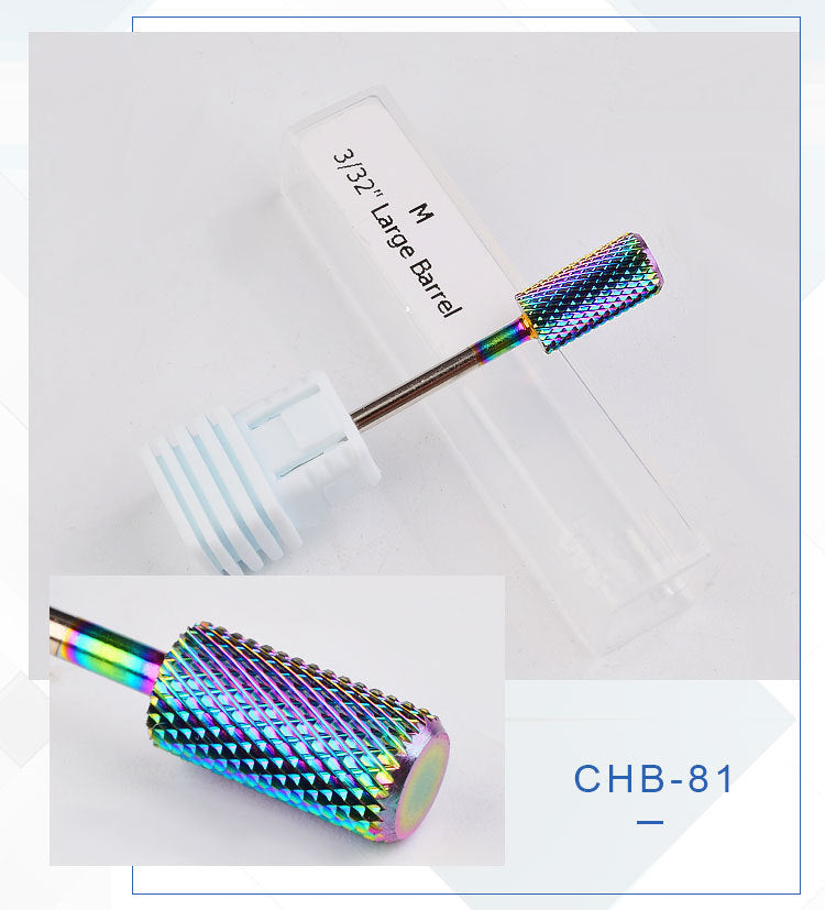 FMT016 Electroplated tungsten steel alloy drill bits Tungsten steel plated color drill bits grinding machine accessories
