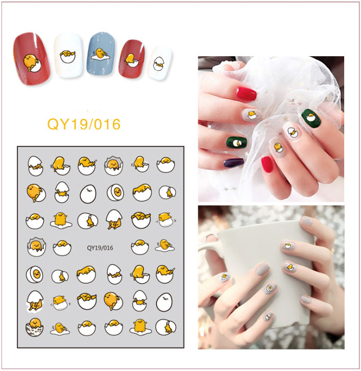 NS5D033  ForLife new Cartoon Nail Art Decals 2D Manicure Applique Nail Stickers for Nail Decoration