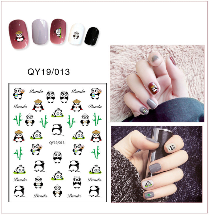 NS5D033  ForLife new Cartoon Nail Art Decals 2D Manicure Applique Nail Stickers for Nail Decoration