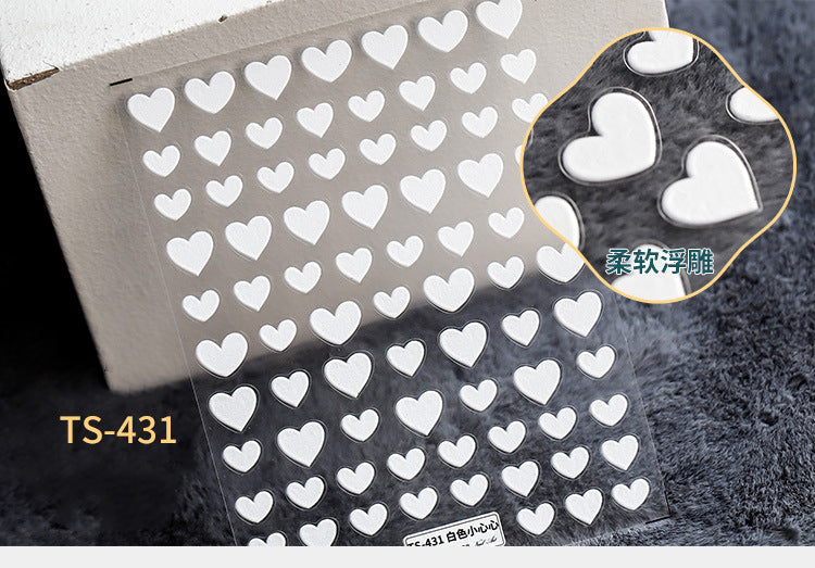 NS5D001 New Summer Nail Leave 5D Nail Sticker Adhesive Decal Summer Drinking Fruit Slider Laser Nail Art Decoration Manicure Wrap 3D