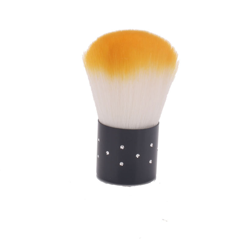 NBR047 Nail powder brush with drill soft hair cleaning brush beauty powder blusher brush wholesale